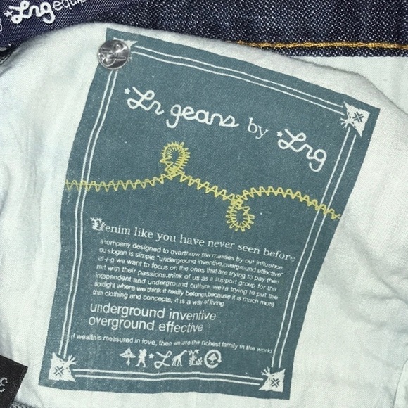 LRG Geans By LRG Men’s Straight Leg Grass Roots Jeans - Picture 11 of 12